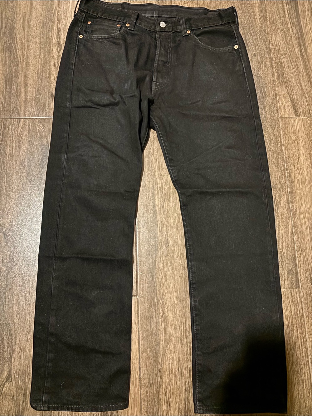Levi's Black Straight-Leg Men's Jeans